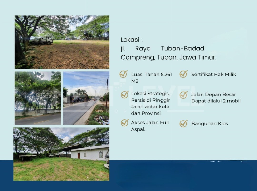 tanah tuban laku