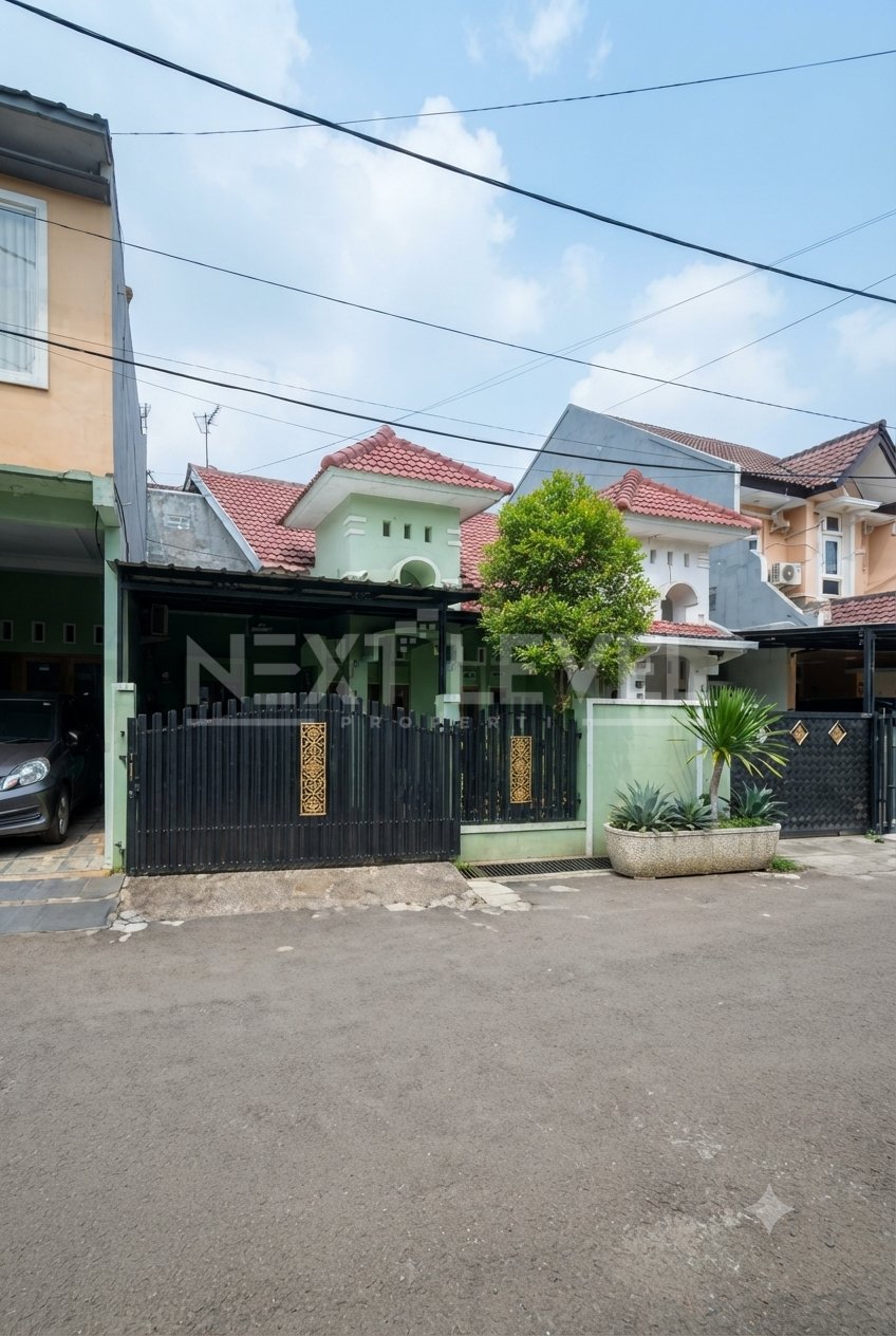 Dijual rumah cantik 3 kamar siaphuni seberang Mall Grand Galaxy Park