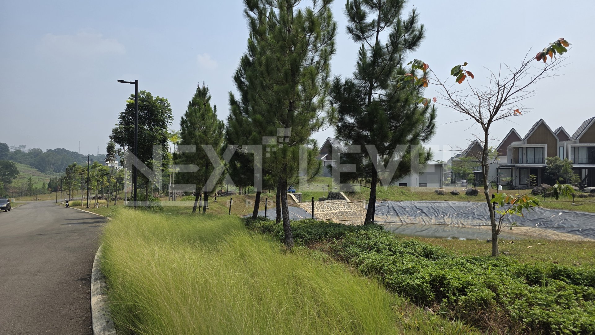 Jual kavling bagus lokasi view danau di mahogany island, Summarecon bogor