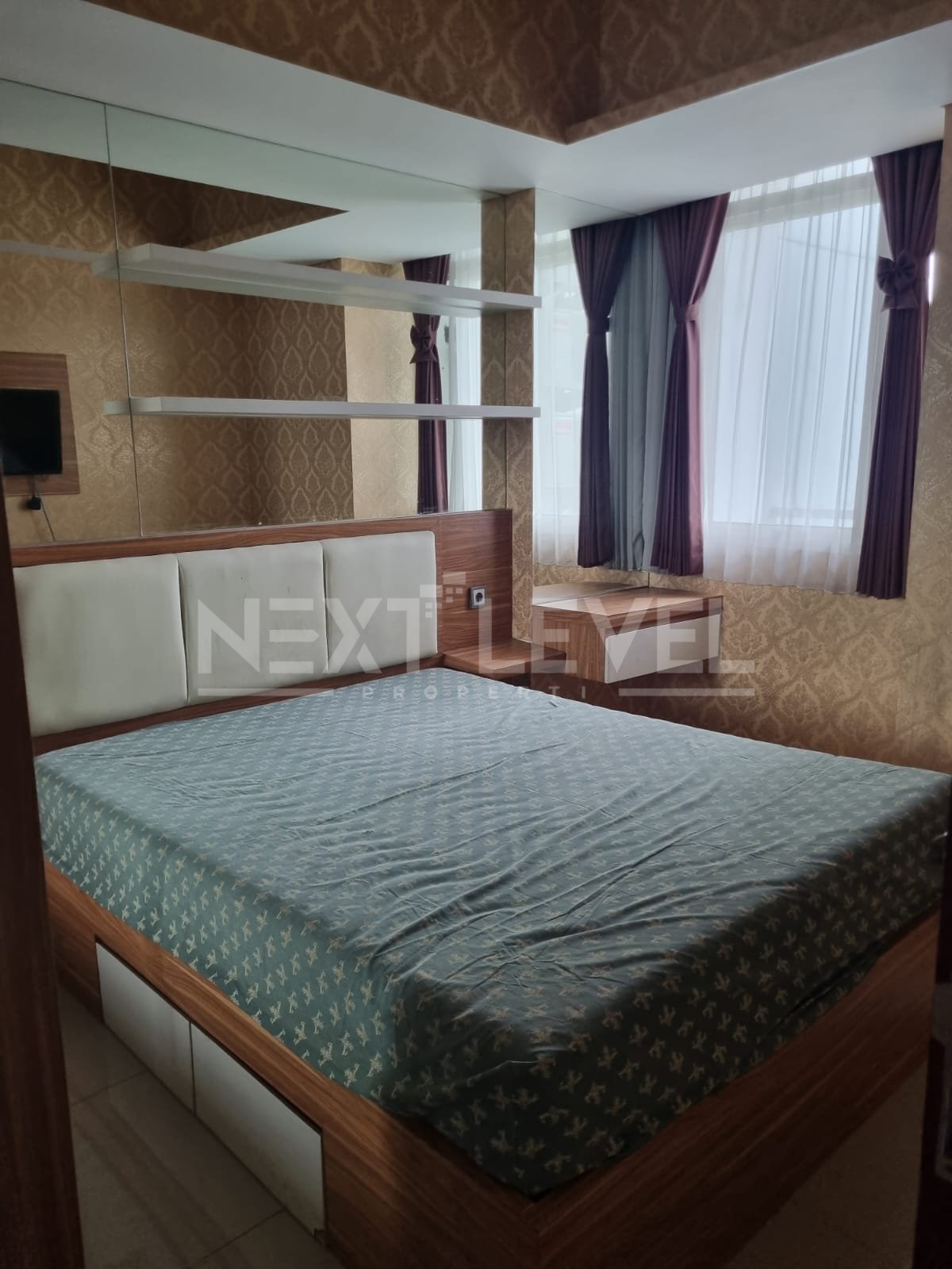 DISEWAKAN 2BR Apartemen Tengah Kota Surabaya