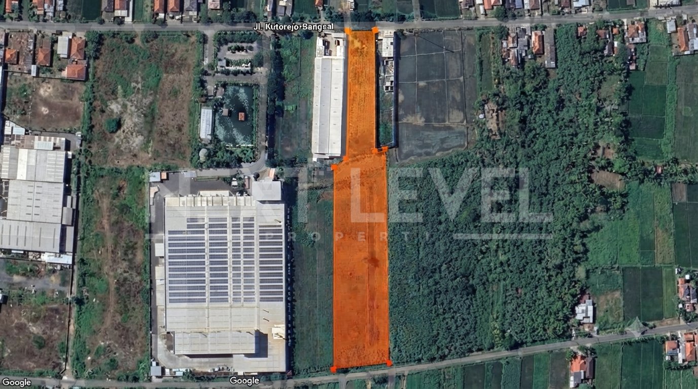 DIJUAL Lahan Industri di Mojokerto 1.4Hektar 