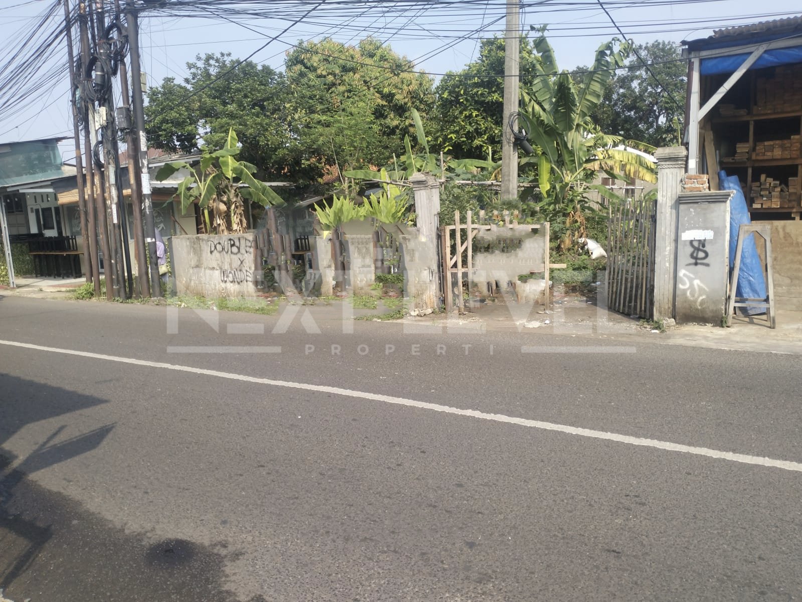 Dijual Kavling Pinggir Jalan Raya di Pondok Melati