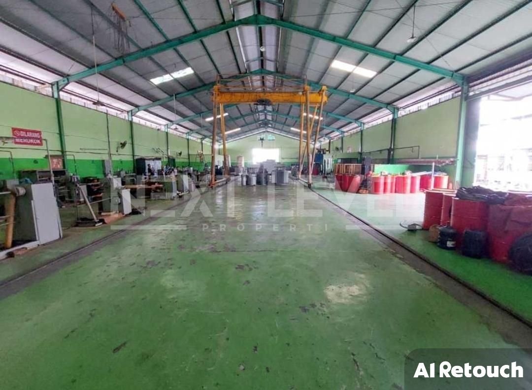 Dijual Gudang Workshop Daerah Wonoayu Sidoarjo Strategis Siap Pakai
