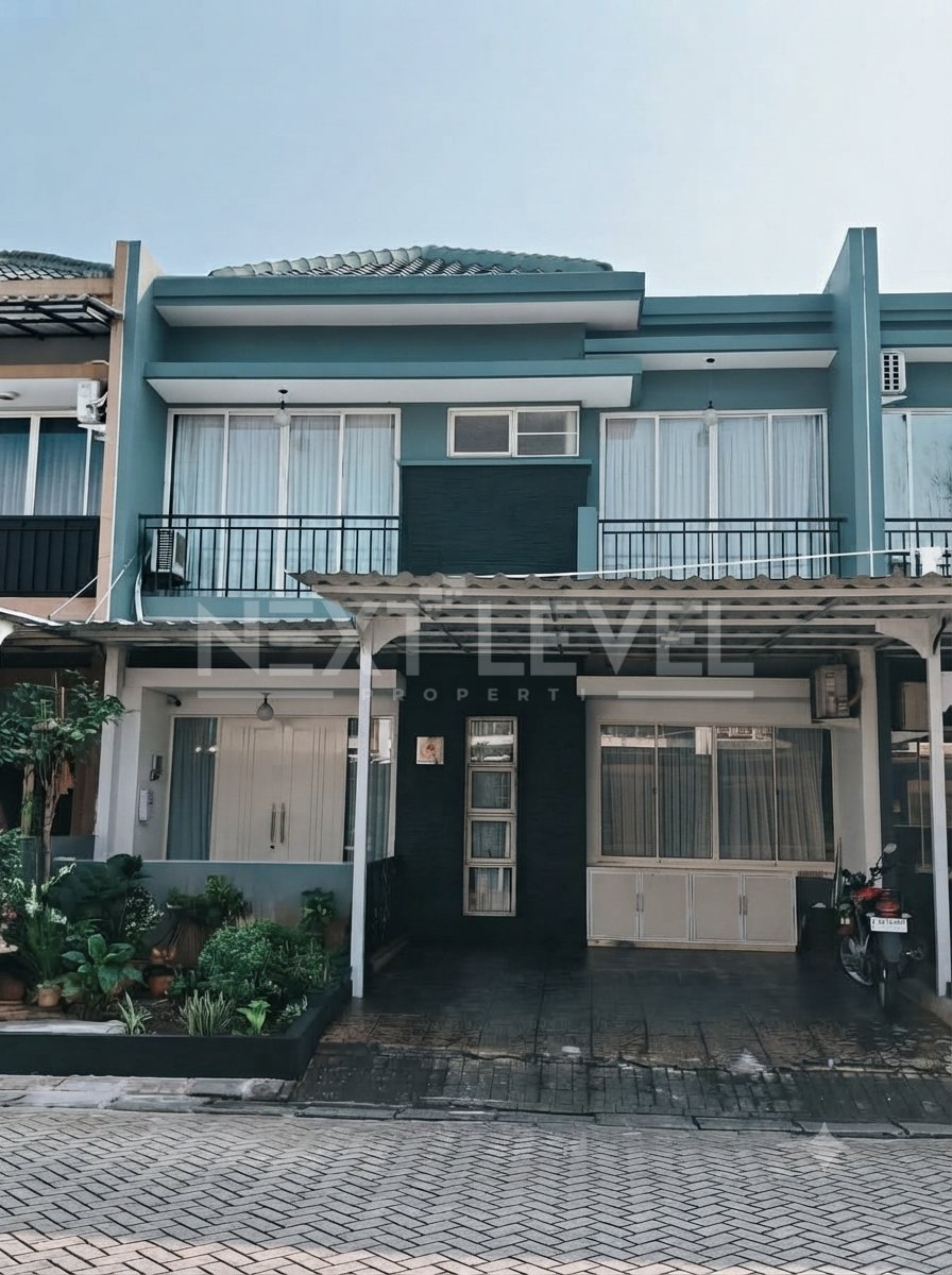 Jual cepat rumah cantik 2 lantai dekat Swimming Pool Victoria Garden Grand Galaxy City