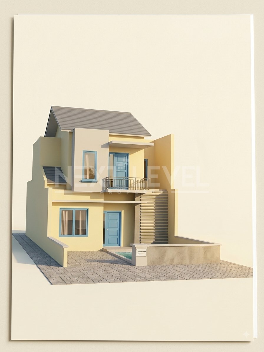 Rumah 2 lantai dijual harapan indah  cluster harmoni