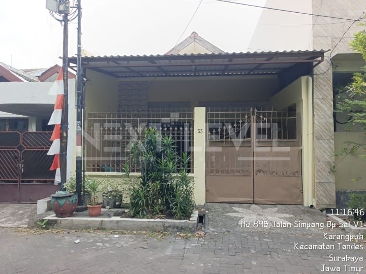 Disewakan rumah di Darmo permai selatan surabaya barat