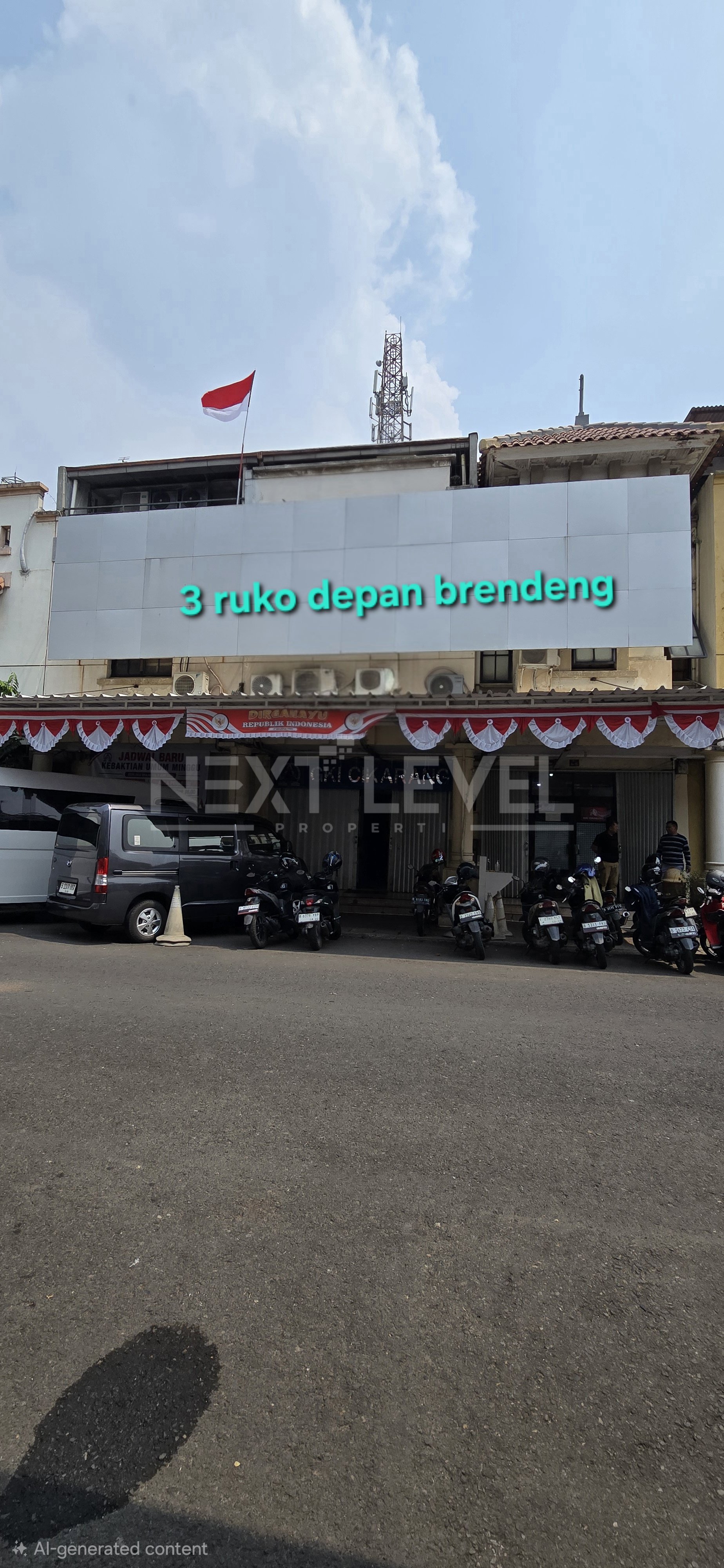 Jual cepat 4 ruko Roxy