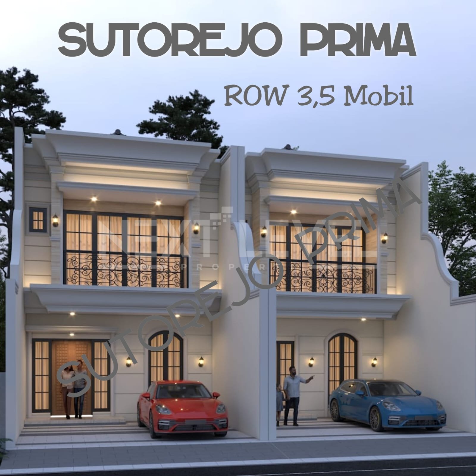 Dijual Rumah Baru 2 Lantai Sutorejo Prima Surabaya