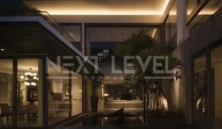 Dijual rumah modern minimalis full furnish di Surabaya barat 