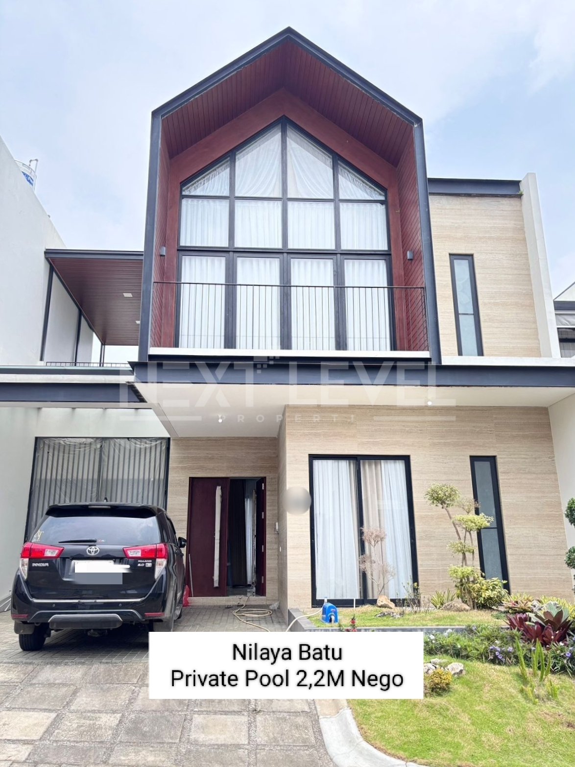 Rumah Villa Batu Nilaya Resort Kolam Renang Private