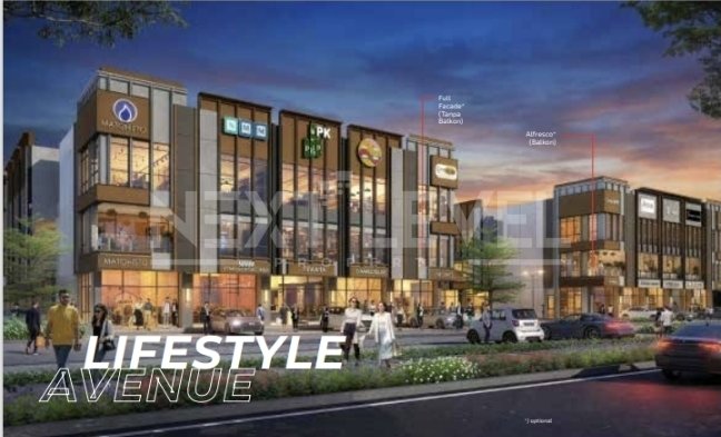 Ruko 2 lantai baru emerald commercial di SCG