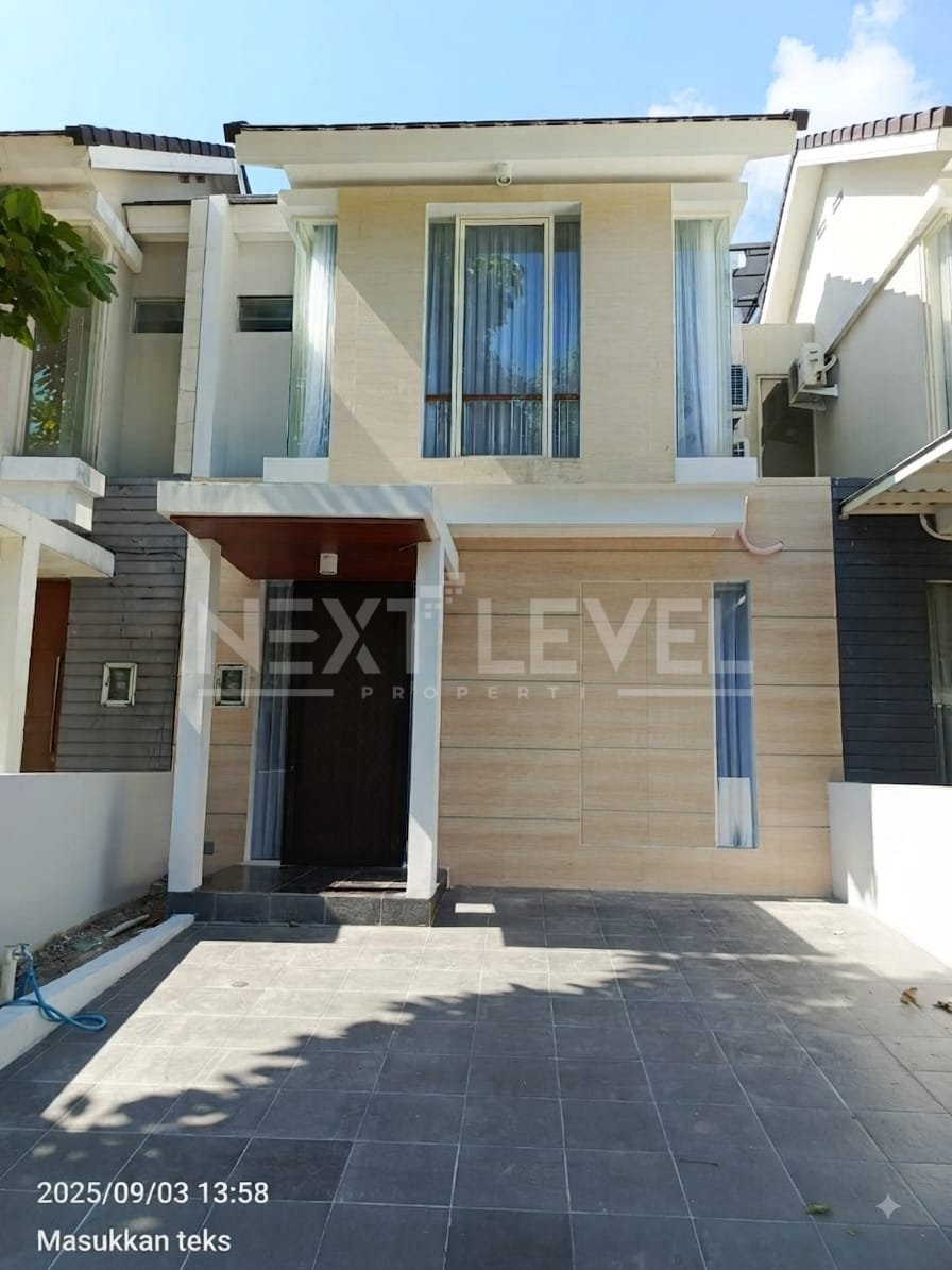 Dijual rumah northwest citraland minimalis baru gress full furnish cantik