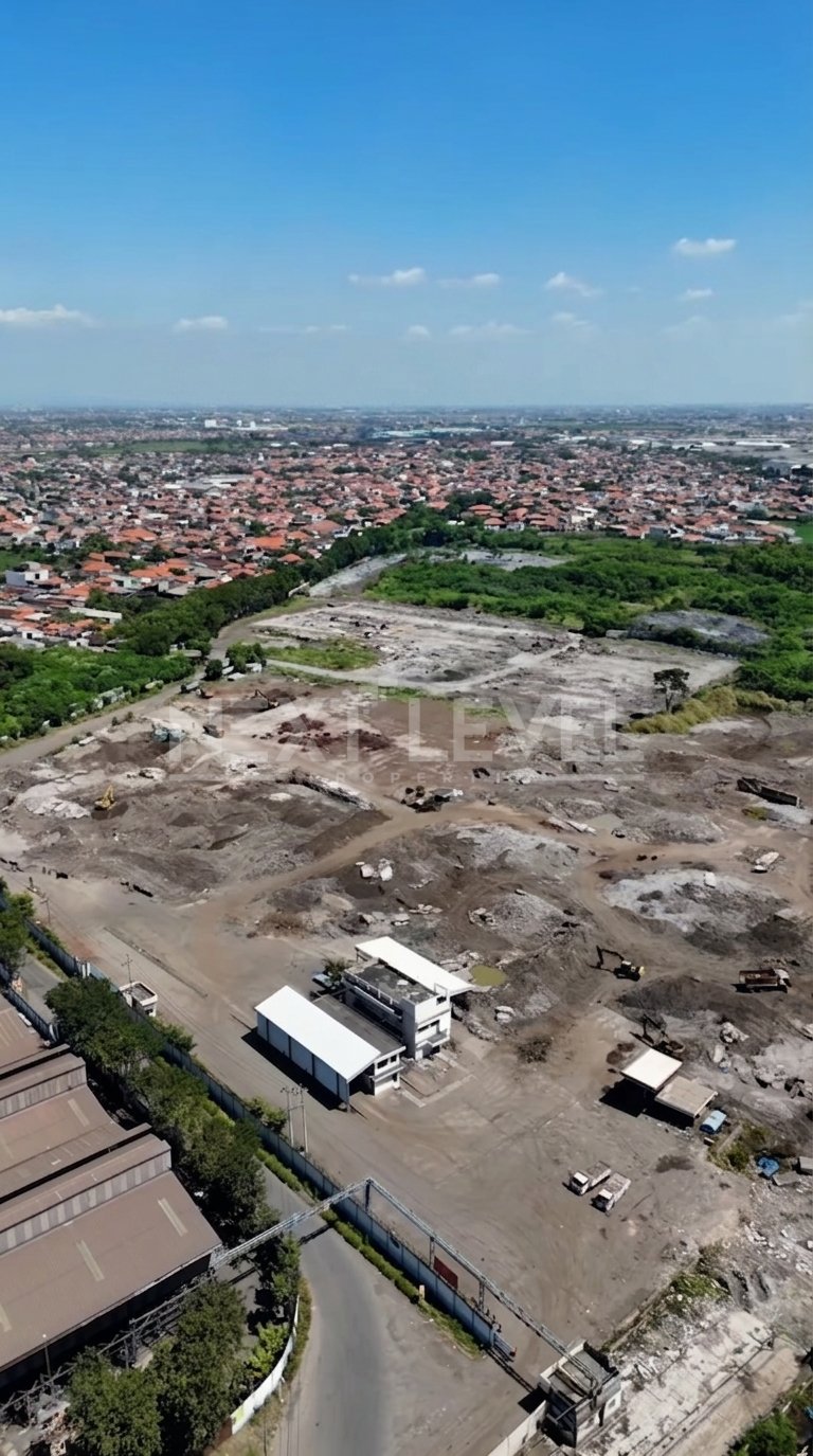 Tanah bekas pabrik PT ISPATINDO, Kedungturi, Sidoarjo