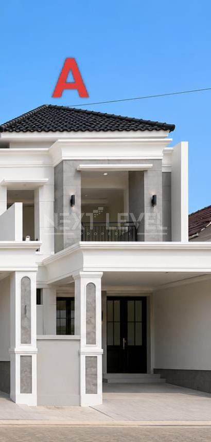 Dijual rumah baru di Manyar kertoadi Surabaya timur 