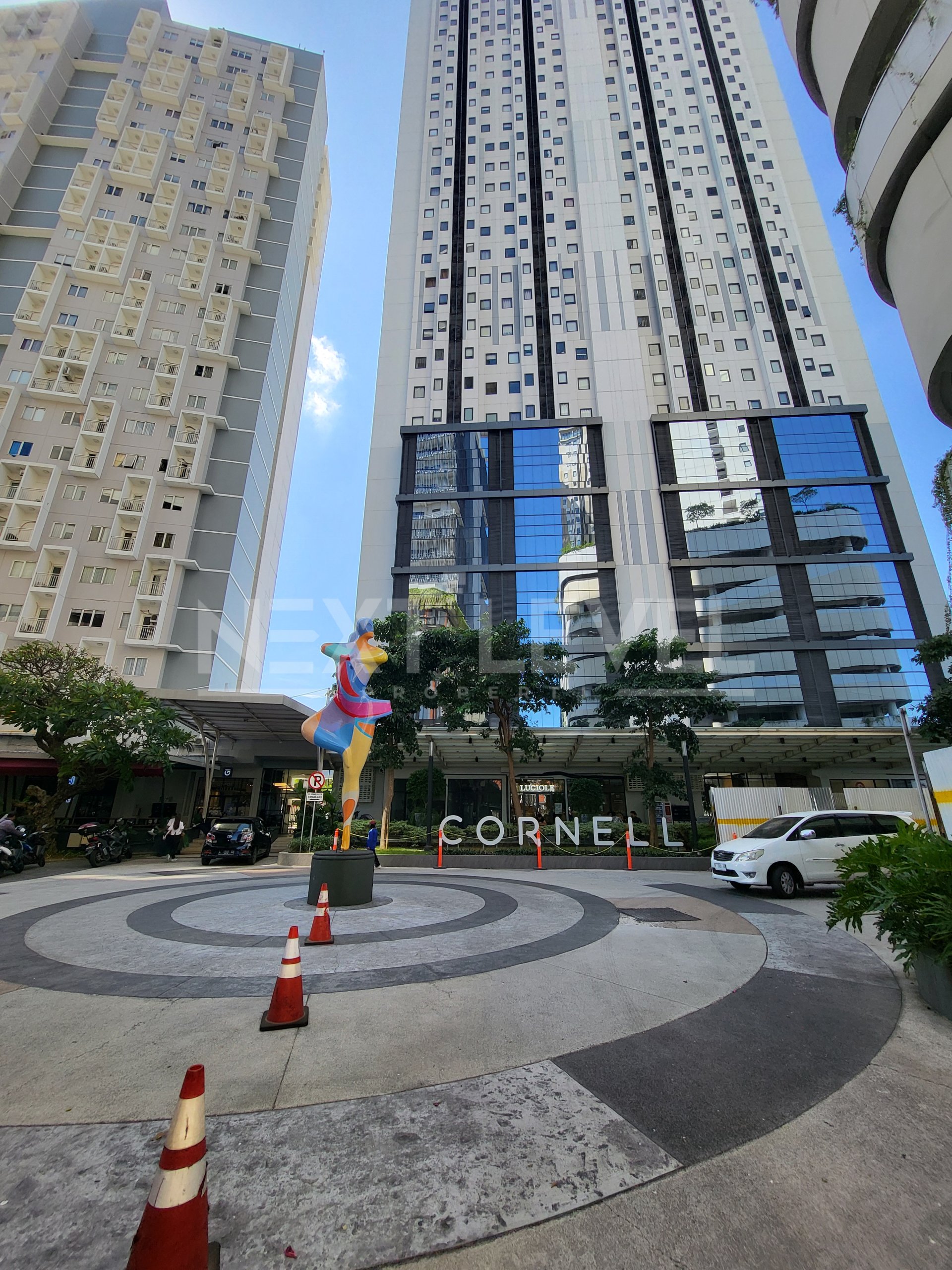Disewakan Cornell UC Apartemen Studio Furnished Lt 10 City View