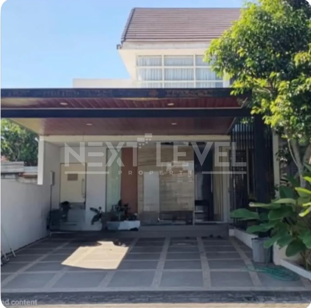 Dijual rumah lelang di Citraland Woodland Surabaya barat
