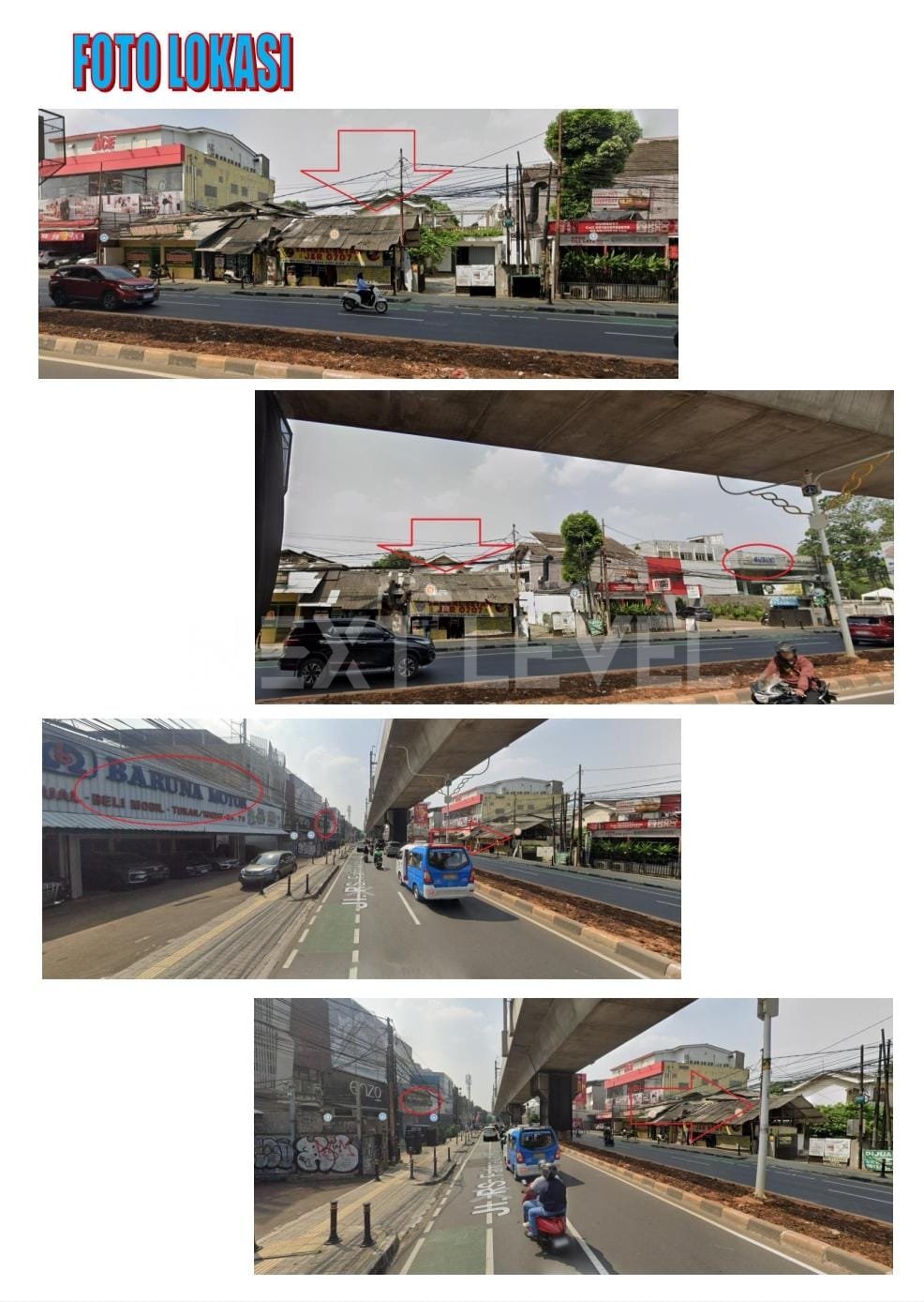 DIJUAL TANAH & RUMAH STRATEGIS – FATMAWATI, JAKARTA SELATAN LT 1.554 m²