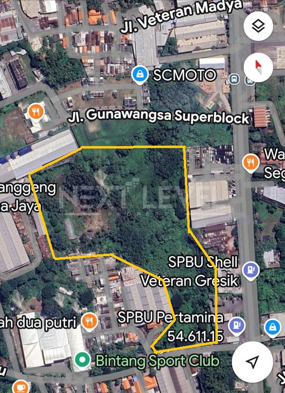 DIjual tanah di Kebomas Gresik