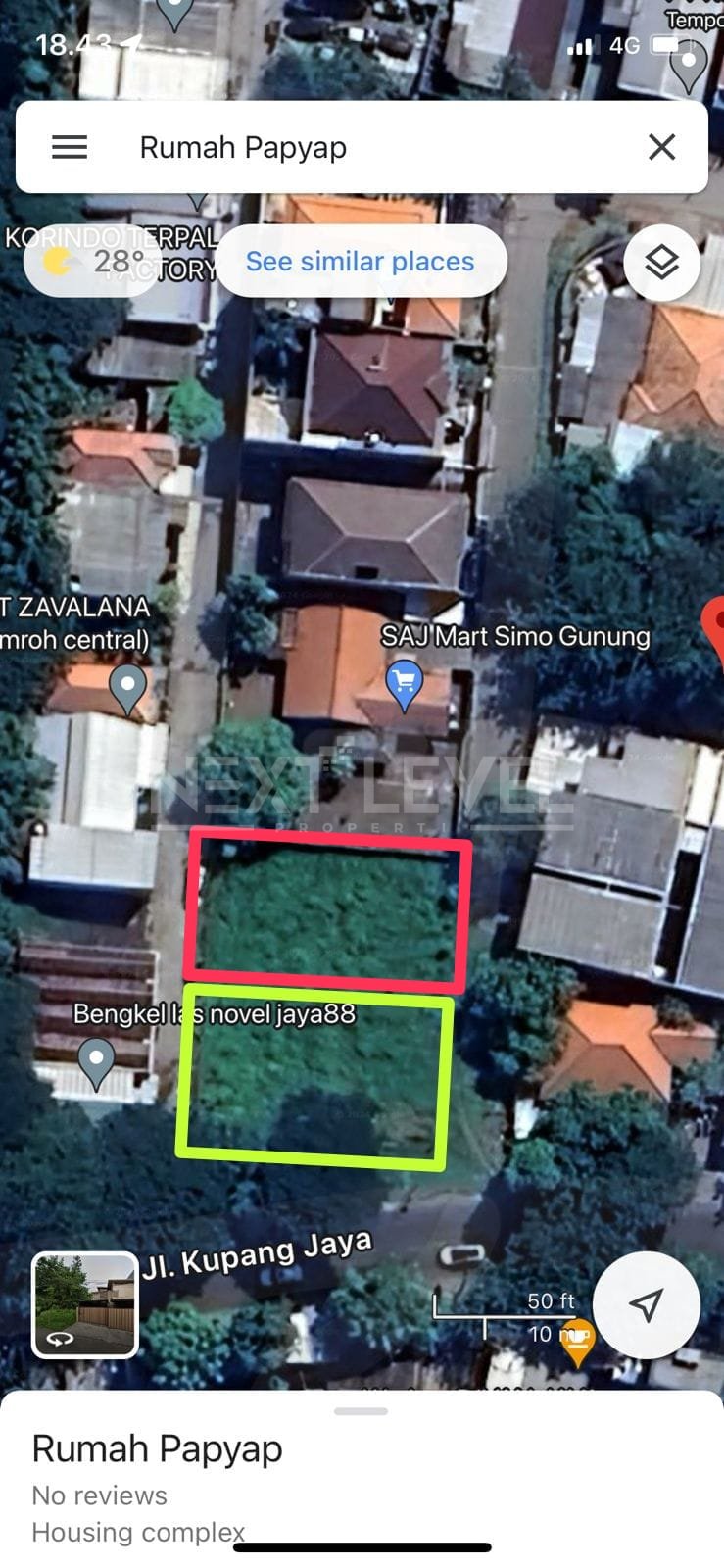 Di jual Tanah 