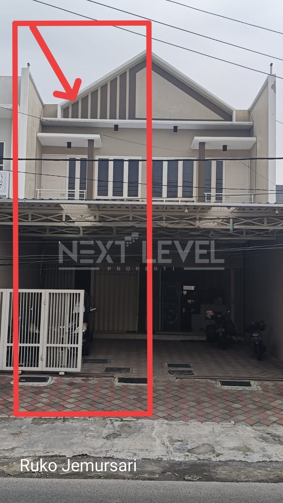 DIJUAL Ruko Gress 2 LT Jalan Jemursari