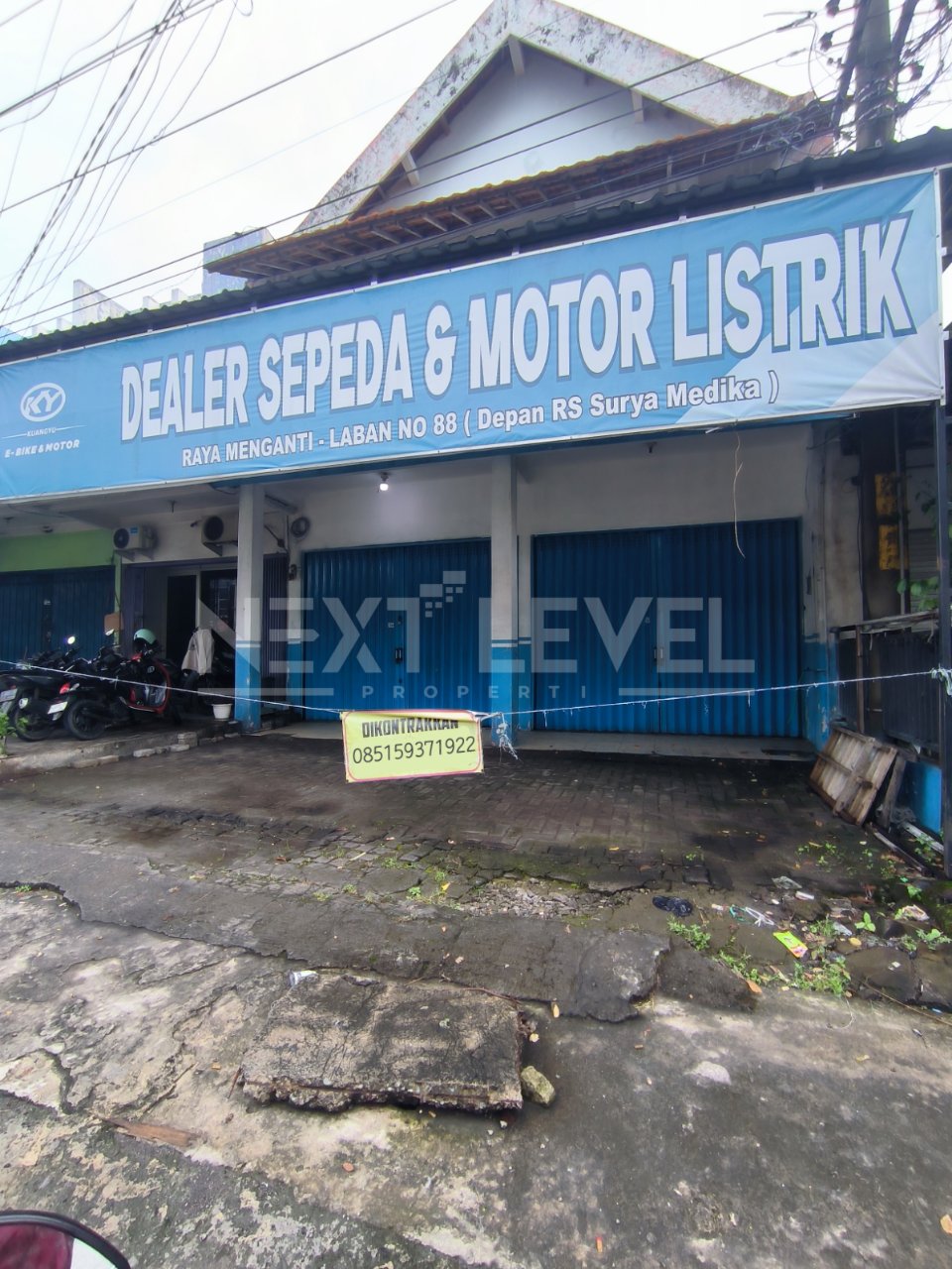 Ruko Strategis Hadap Utara di Jalan Raya Menganti – Cocok untuk Usaha! 