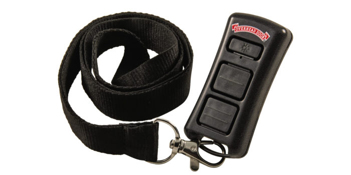 2 Button Remote w/ LED Flashlight
