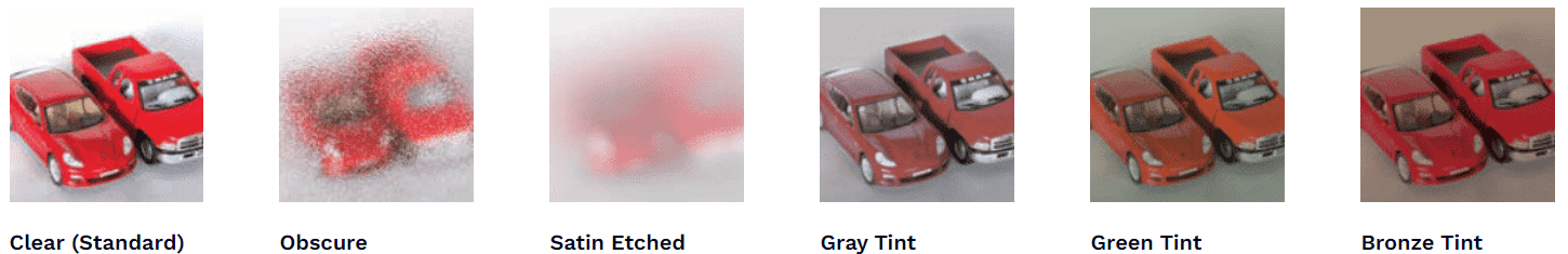 Impression Steel Garage Doors glass options 1