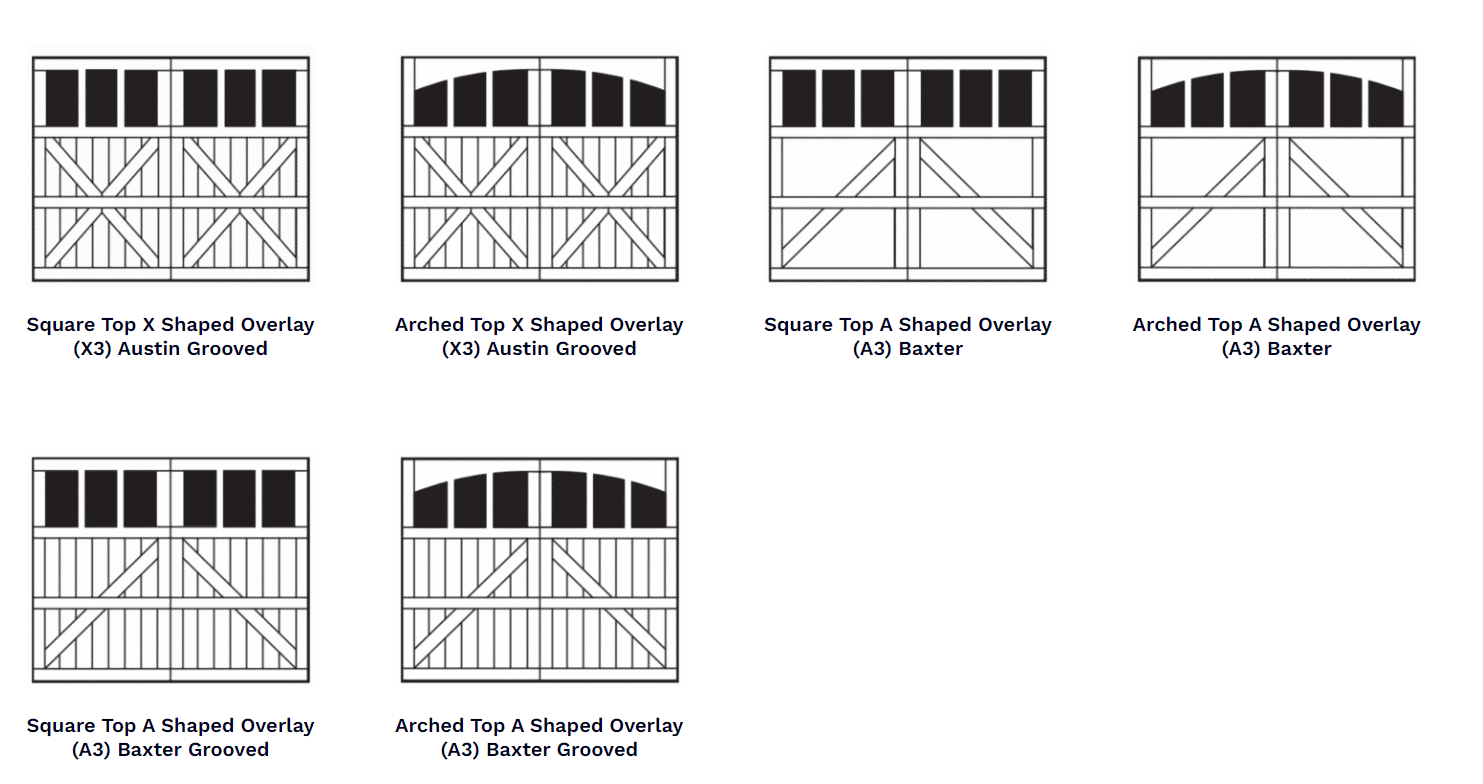 Signature® Carriage House panel design options 4