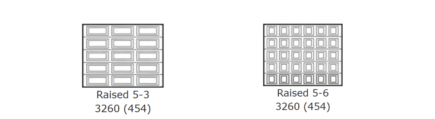 Traditional Wood Collection panel design options 2