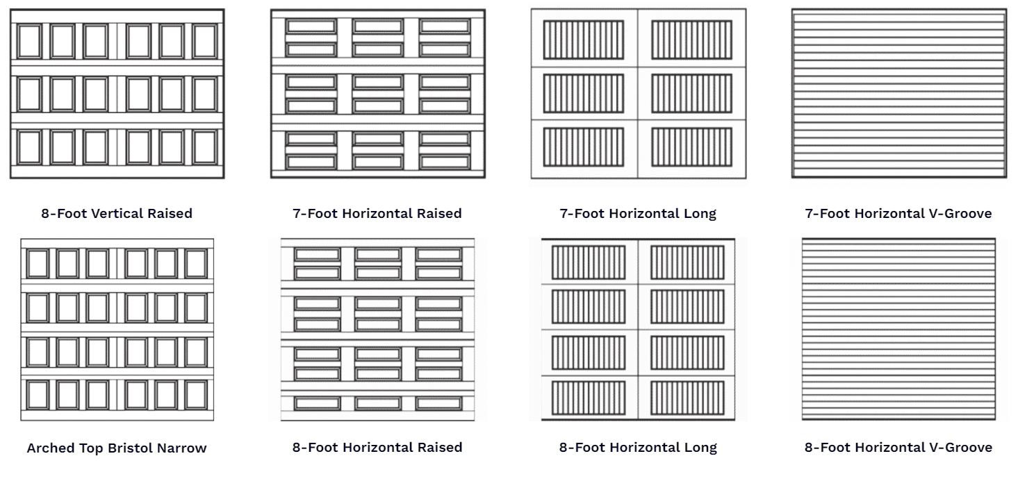 Impression Collection® panel design options 1
