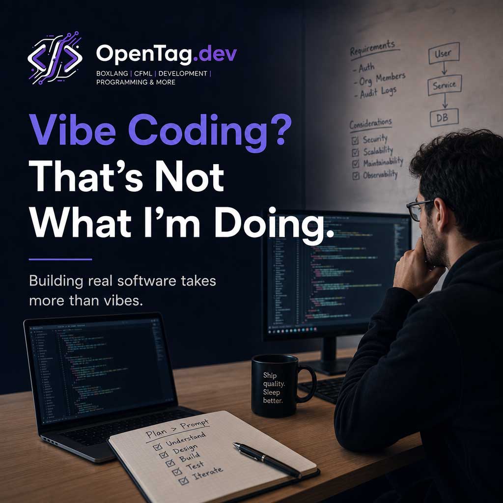 Image of developer looking at screen