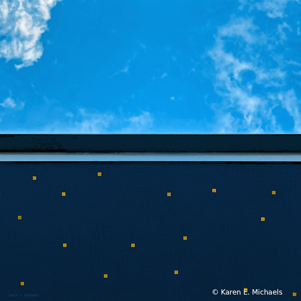Blue Sky and Stars