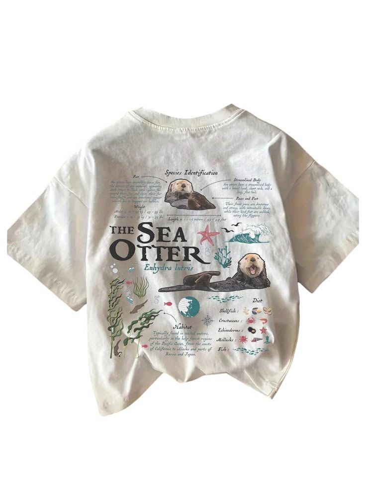 Sea Otter Species T-Shirt – Coasta …