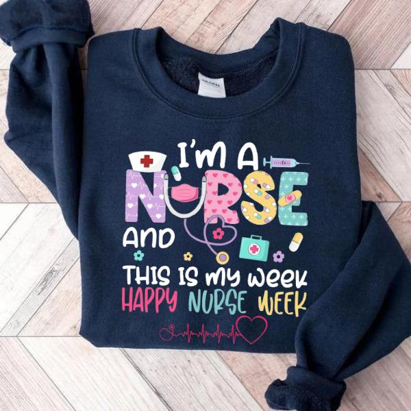 Happy Nurse Week Sweatshirt T-Shirt, …