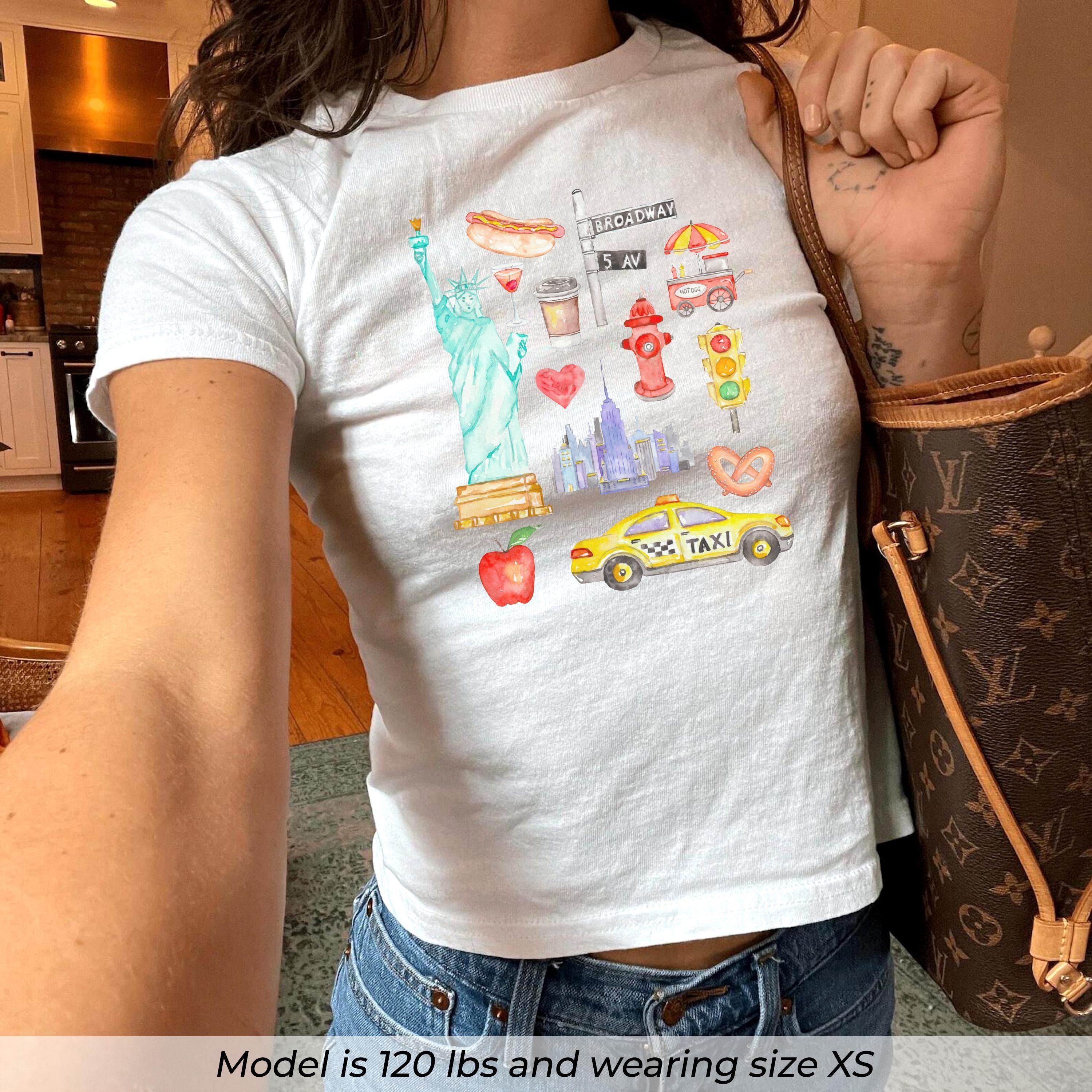 New York City Baby Tee, NYC Graphic …