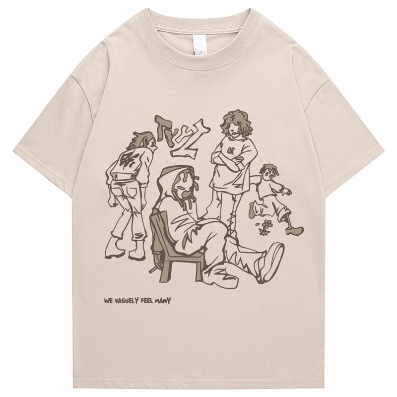 Retro Cartoon Jazz Band T-Shirt – …