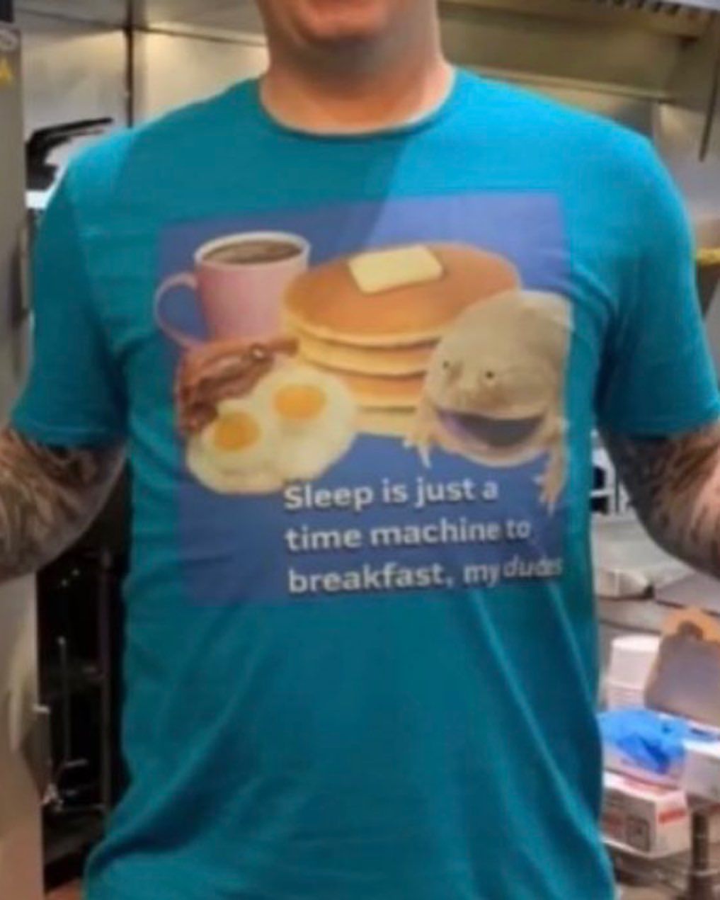 Sleep Is a Time Machine to Breakfast …