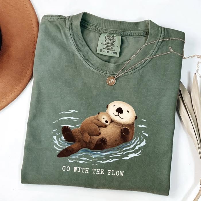 Go With The Flow Adorable Sea Otters …