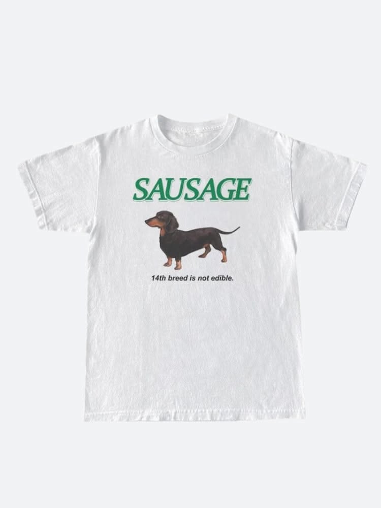 Sausage 14th Breed Is Not Edible T-s &hellip;