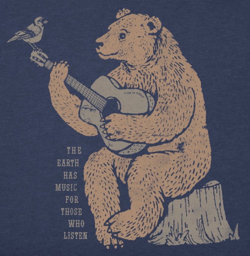 Funny Bear Poster, Retro Animal Wall …
