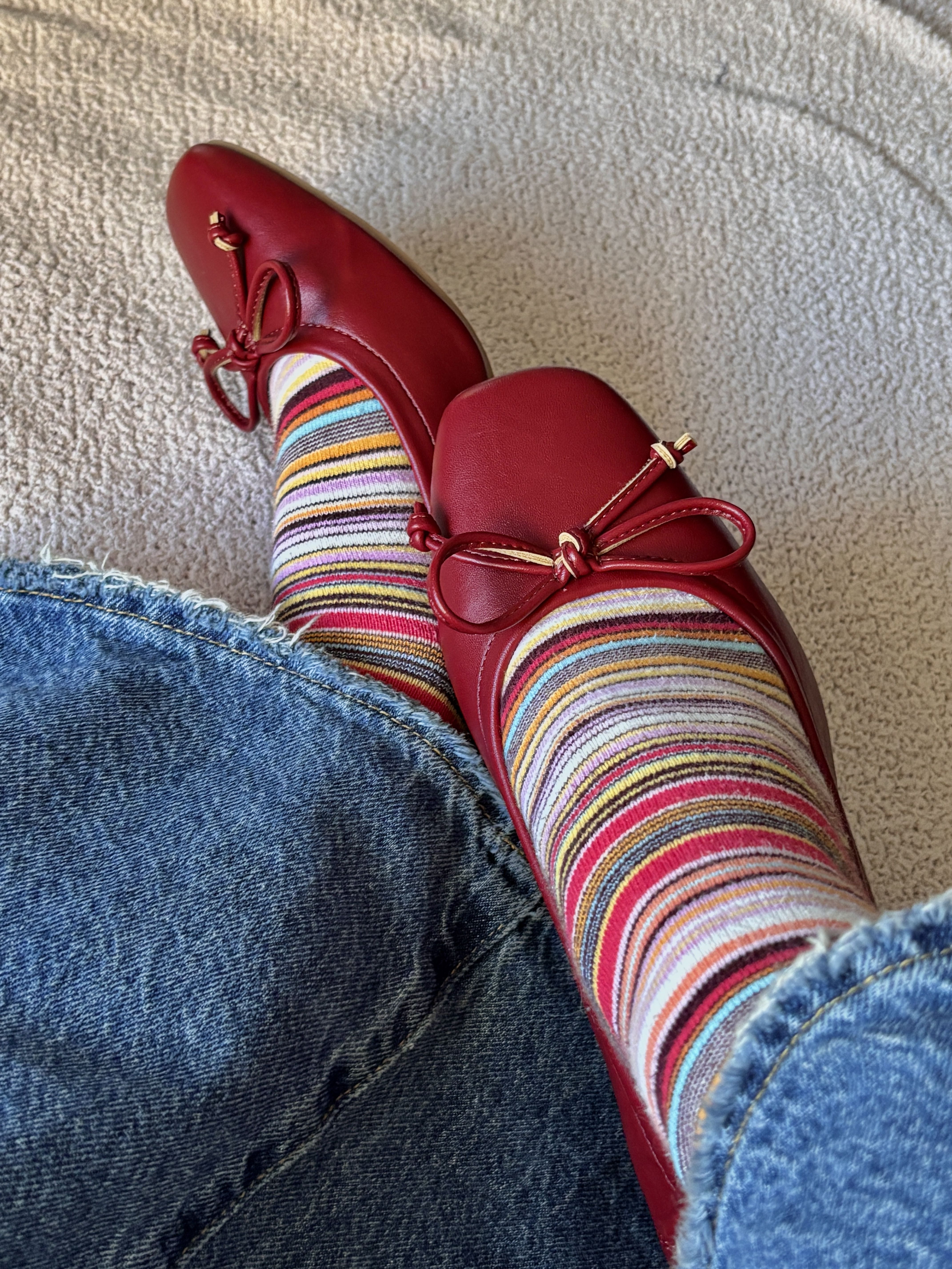 Patterned Socks Outfit, February Cor &hellip;