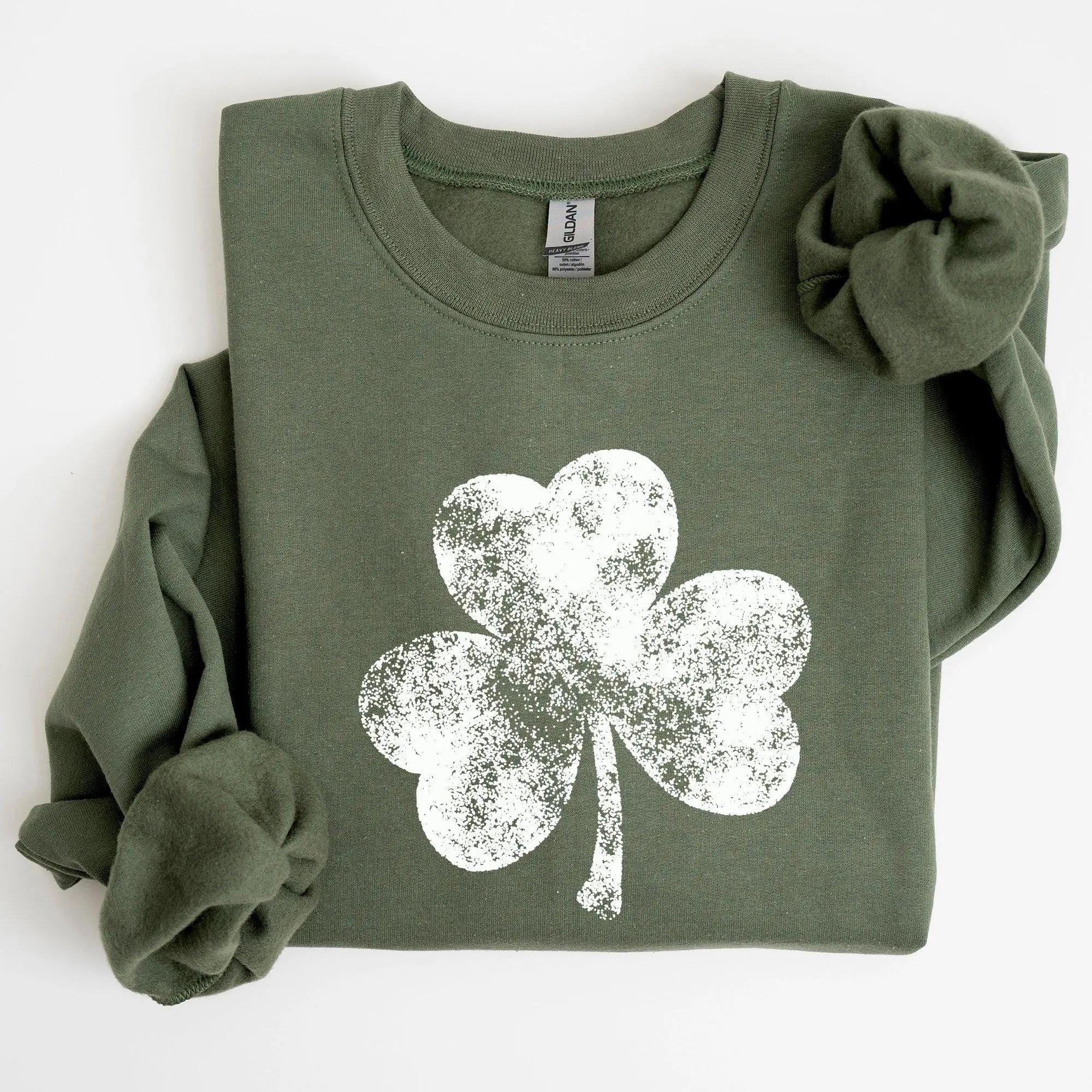 Vintage Shamrock Unisex Sweatshirt T &hellip;