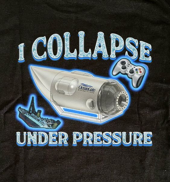 I Collapse Under Pressure T-Shirt � &hellip;
