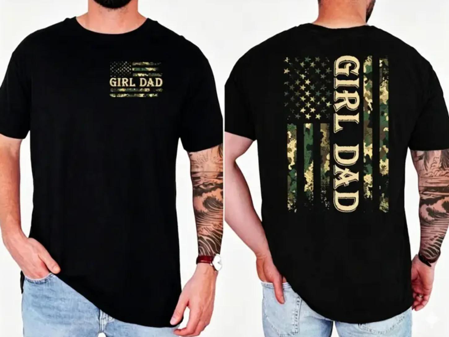 Girl Dad Shirt, Cool Dads Club Tee, …