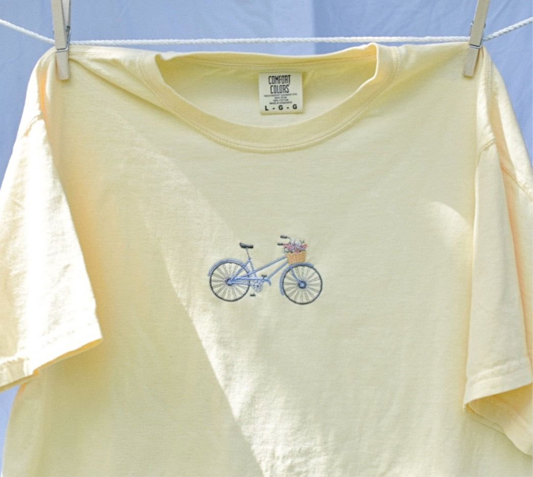 Enjoy the Ride Embroidered Tee, Shir &hellip;