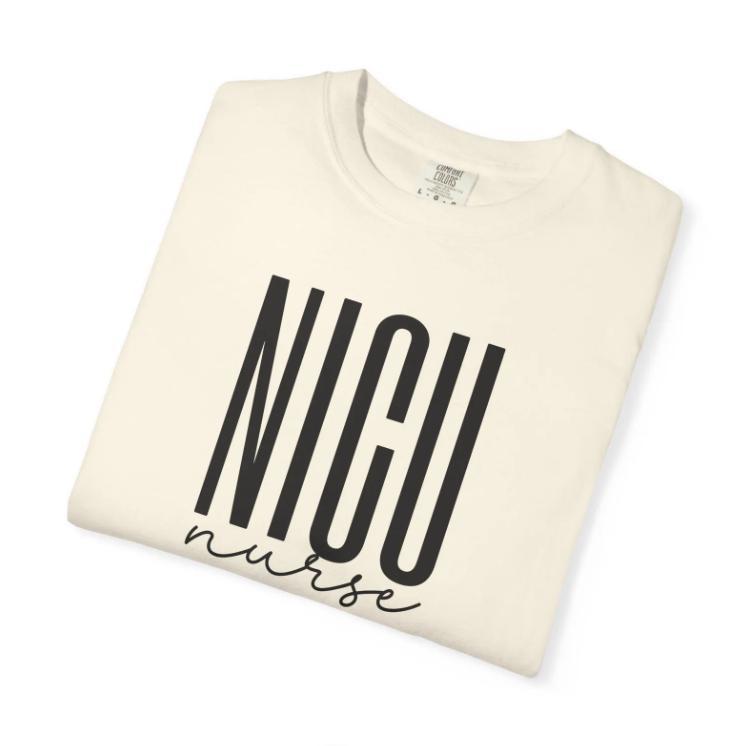 Comfort Colors NICU Nurse Shirt, Cut …