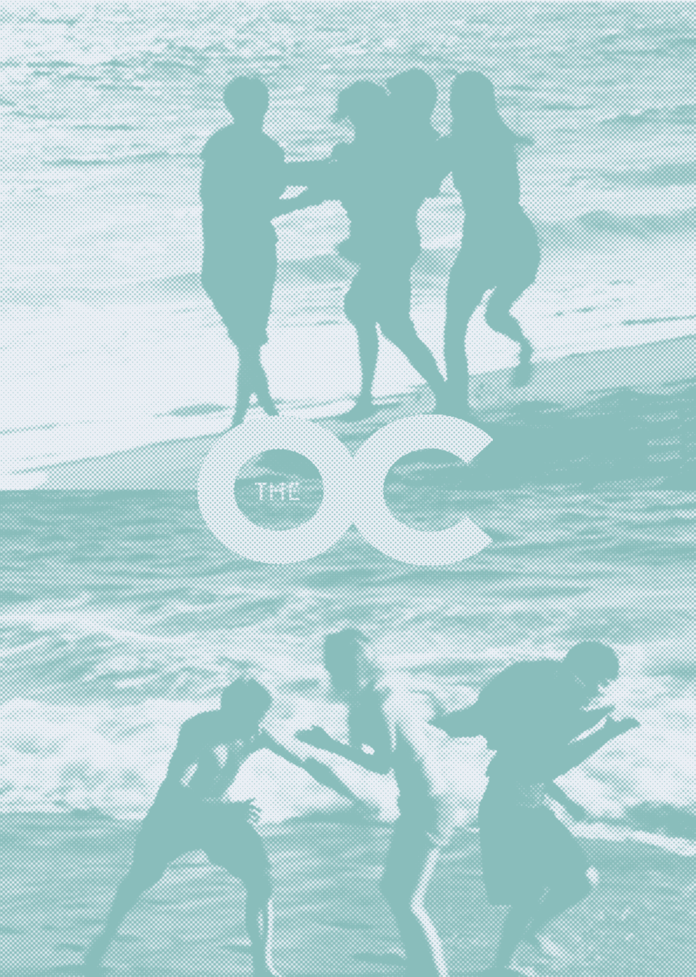 Vintage Surfer Silhouette Poster, Co &hellip;