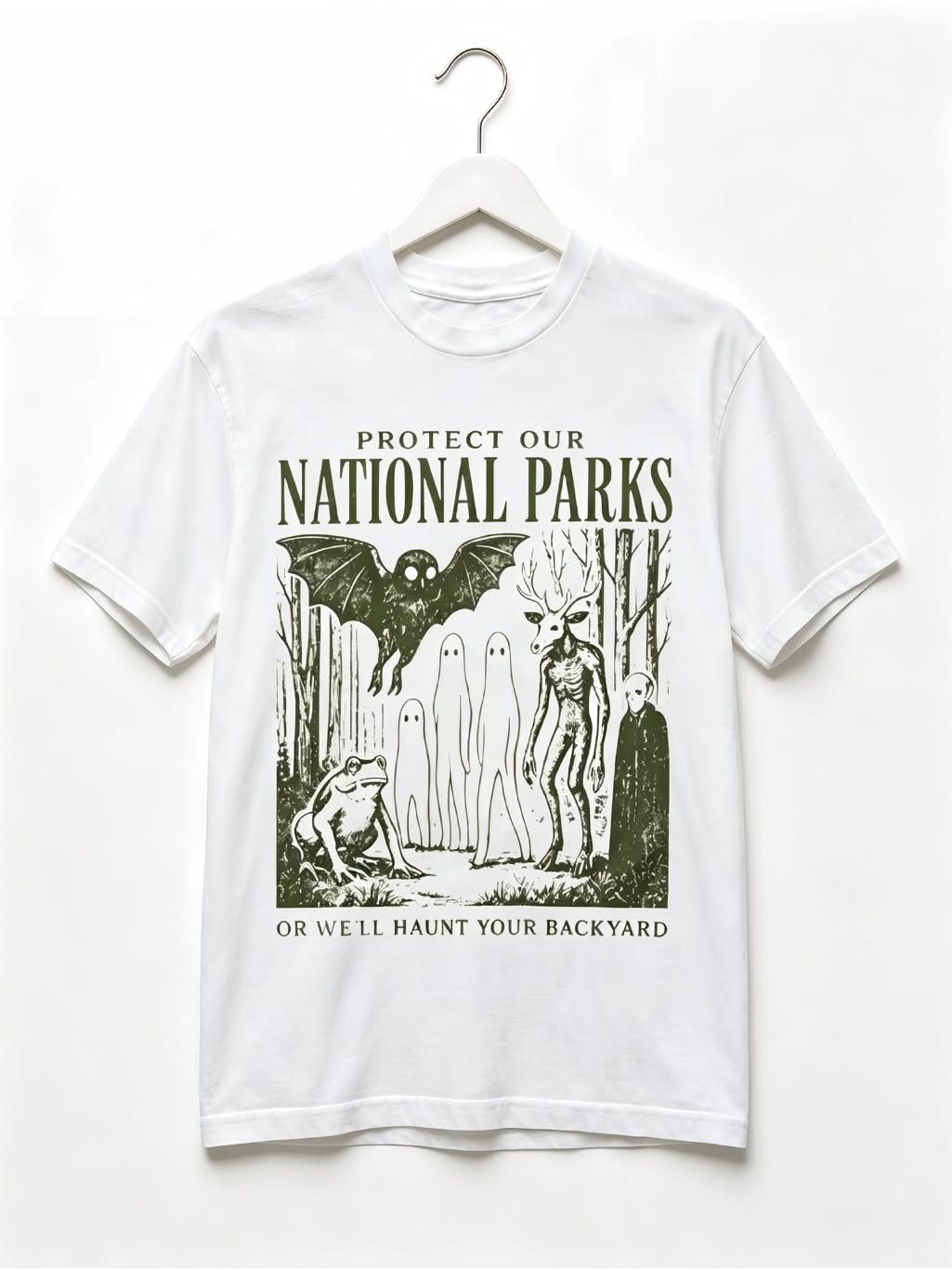 Cryptid National Parks Graphic Fores …