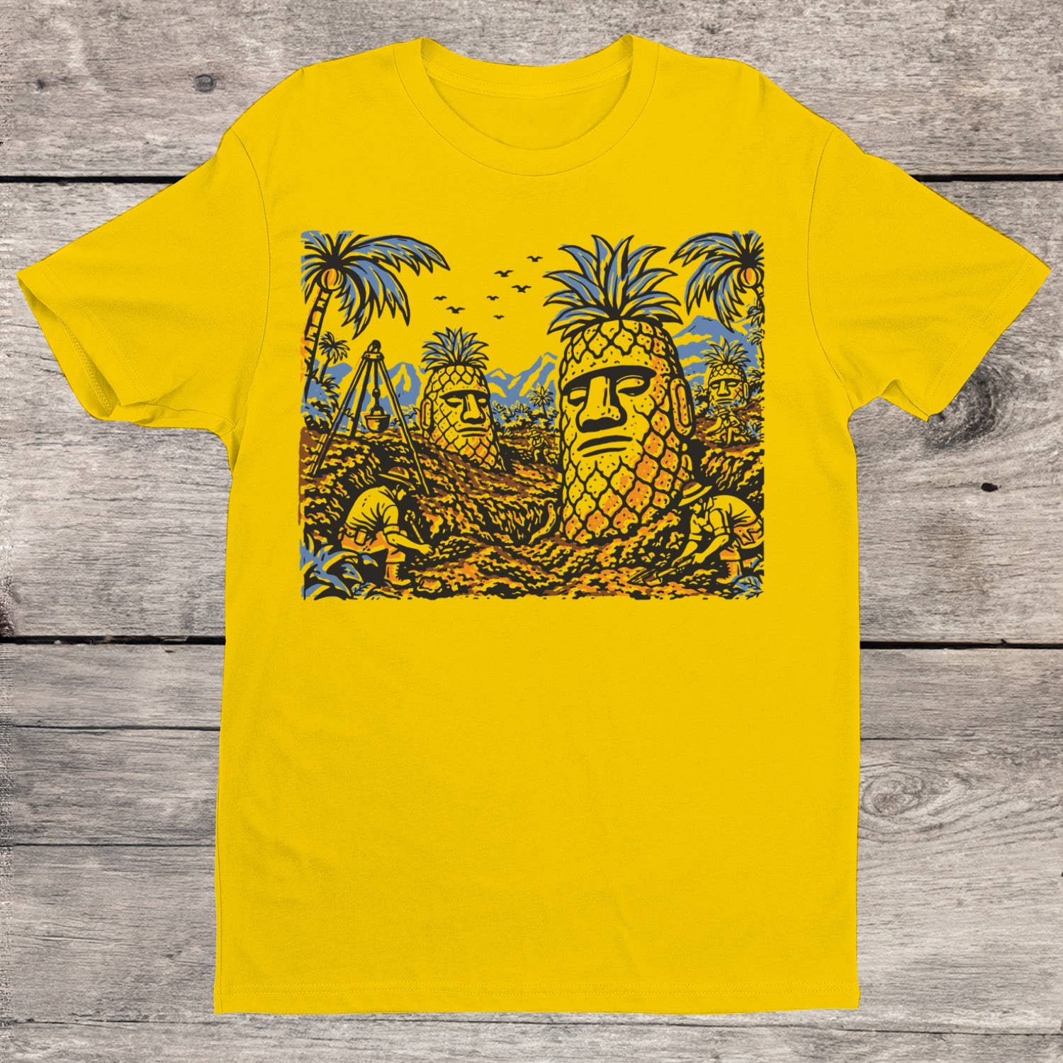 Pineapple Easter Island Moai MenR …