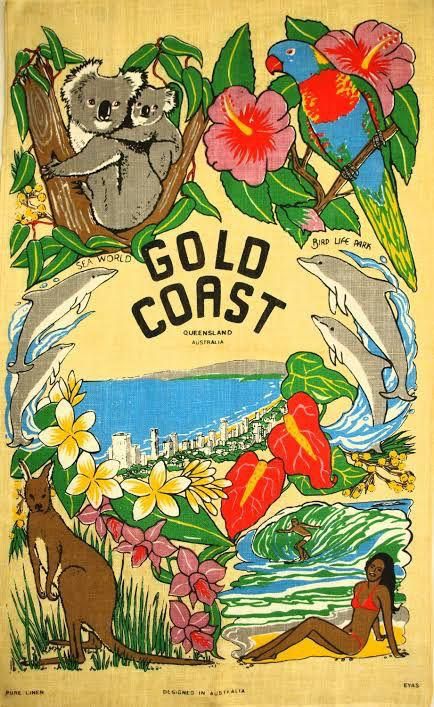 Vintage Style Hawaii Poster, Hawaii  &hellip;
